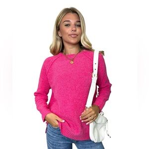 ZENANA Easily Endearing Chenille Knit Raglan Sweater Various
